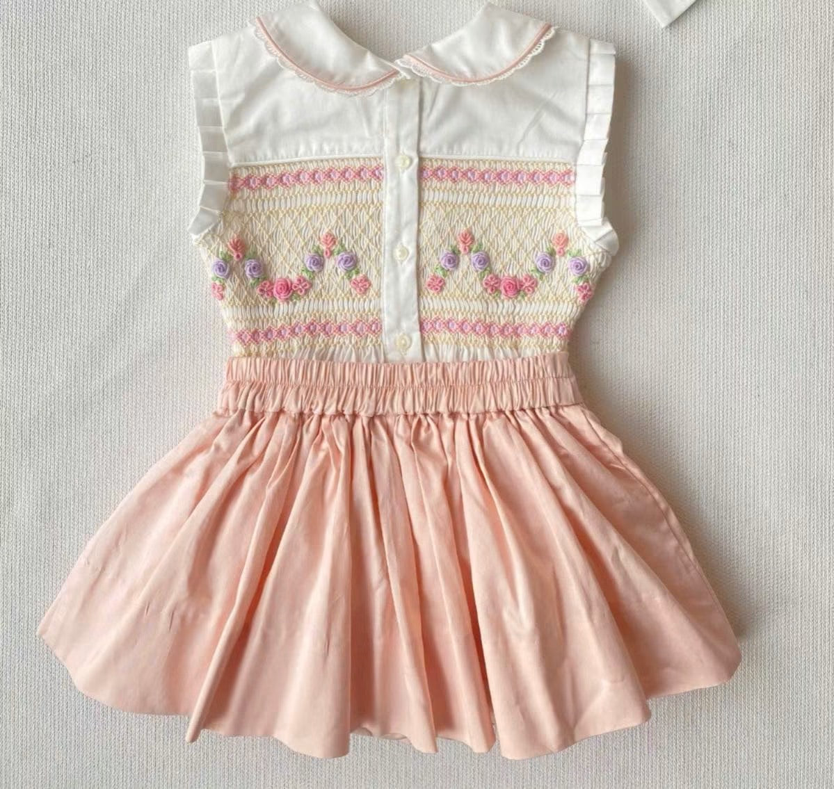 Garland skirted romper